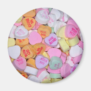Candy Hearts Magnet