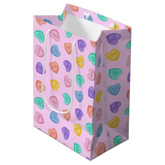 Candy Hearts Medium Gift Bag