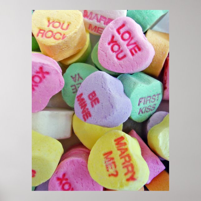 Candy Hearts Poster (Front)