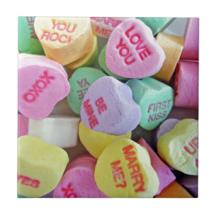 Candy Hearts Tile