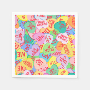 Candy Hearts V. 2.0 Napkin