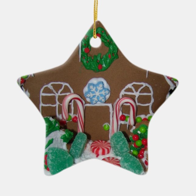 Candy House Star Ornament (Front)