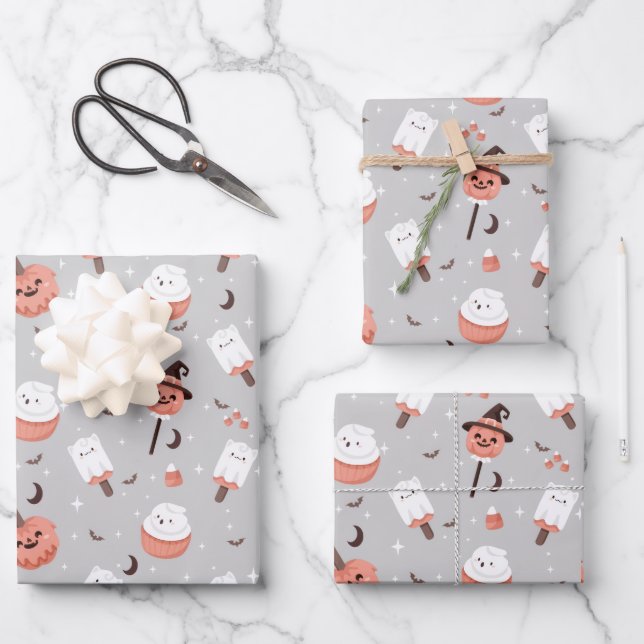 CANDY ICE CREAM WRAPPING PAPER SHEET (Front)