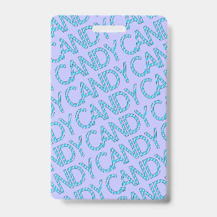 Candy ID Badge
