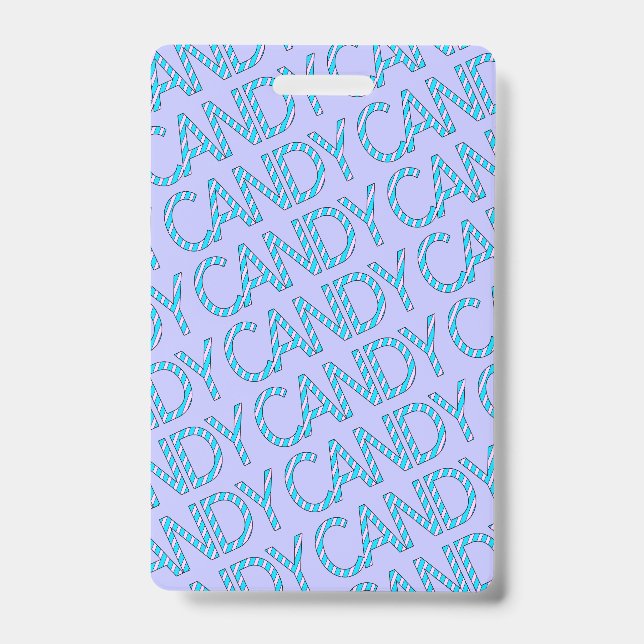 Candy ID Badge (Front)