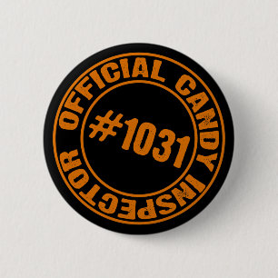 Candy Inspector 6 Cm Round Badge