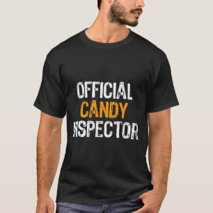 Candy Inspector Halloween Funny T-Shirt