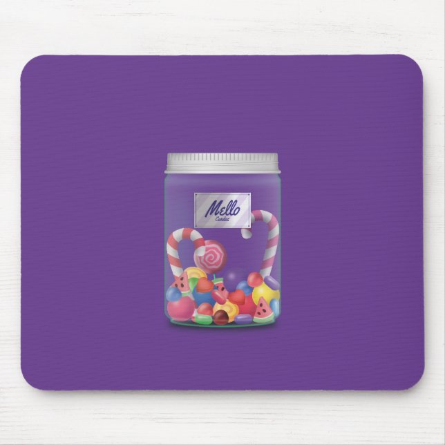 Candy jar mouse mat (Front)