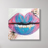 Candy Kiss Lips Art