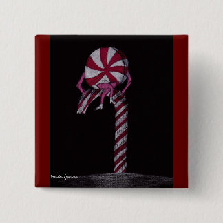 Candy land 15 cm square badge