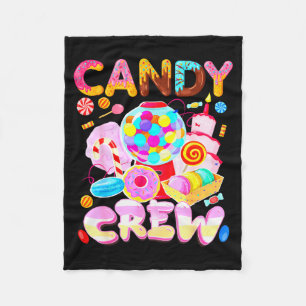 Candy Land Candy Crew Party Halloween Costumes Adu Fleece Blanket