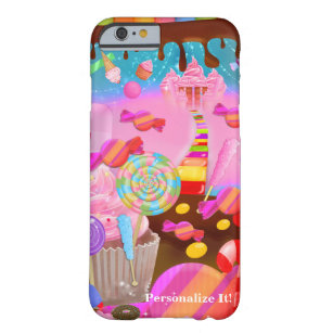 Candy Land Fantasy Castle in the Clouds Custom Barely There iPhone 6 Case