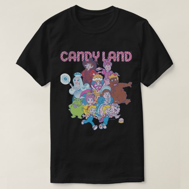 Candy Land Group Shot Logo  T-Shirt (Design Front)