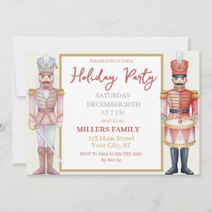 Candy Land Nutcracker Christmas Holiday Card