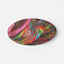 Candy Land Paper Party Plates