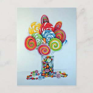 Candy land postcard