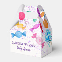 Candy Land Sweets Lollipops Rainfall Baby Shower