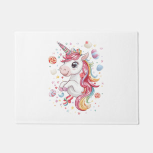 Candy Land Unicorn (1) Doormat