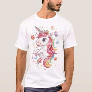 Candy Land Unicorn (1) T-Shirt