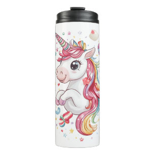 Candy Land Unicorn (1) Thermal Tumbler