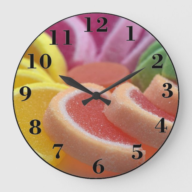 Candy Large Clock (Front)