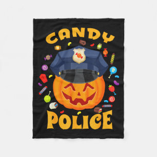 Candy Lice Halloween Party Costume Security Funny Fleece Blanket