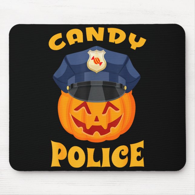 Candy Lice Halloween Party Trick Or Treat Security Mouse Mat (Front)