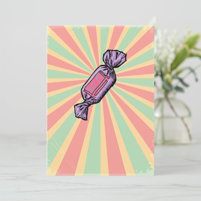 Candy Lollie Invitations (Creator Uploaded)