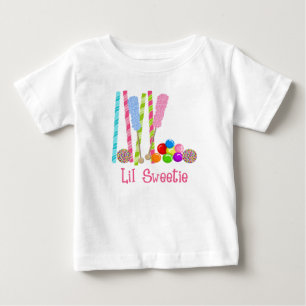 Candy, Lollipops and Gumballs Oh My Baby T-Shirt
