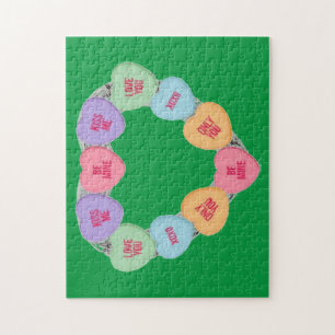 Candy Love Hearts Puzzle