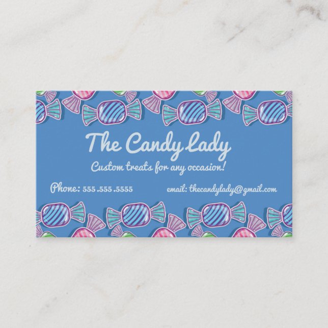 Candy Maker Business Card (Front)