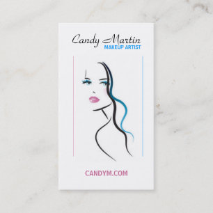 Candy - Makeup Artist Business Card