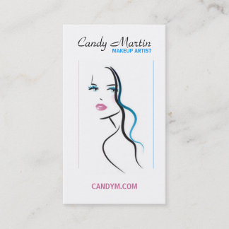 Candy - Makeup Artist Business Card