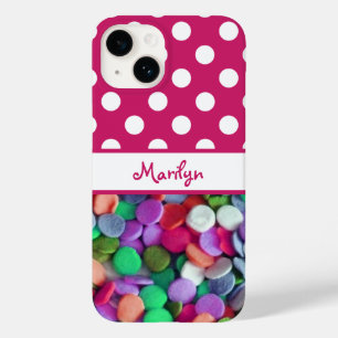 Candy n Dots Personalised Case-Mate iPhone 14 Case