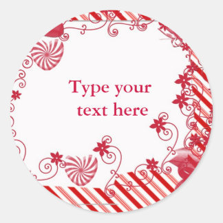 Candy n vines Gift tag or envelope seal