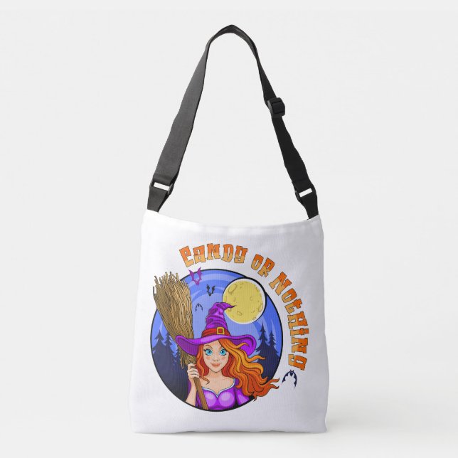 Candy or Nothing Crossbody Bag (Front)