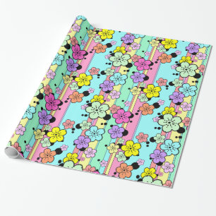 Candy Pastel Sakura cherry blossom gift wrap