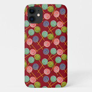 Candy pattern   Lollies pattern   lollipop 10 iPhone 11 Case