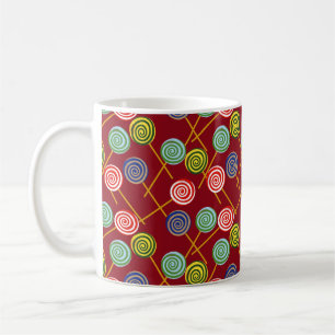 Candy pattern Lollies pattern lollipop 10 Coffee Mug