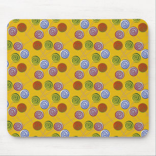 Candy pattern   Lollies pattern   lollipop 15 Mouse Mat