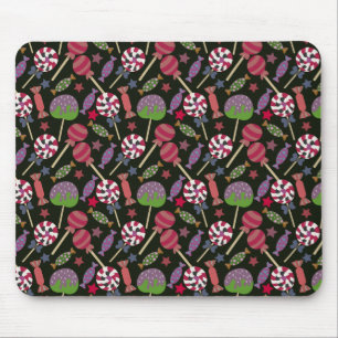 Candy pattern   Lollies pattern   lollipop 16 Mouse Mat