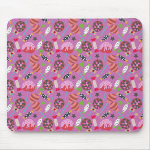 Candy pattern Lollies pattern lollipop 19 Mouse Mat