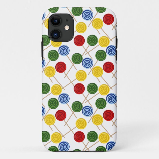 Candy pattern | Lollies pattern | lollipop 21 Case-Mate iPhone Case (Back)
