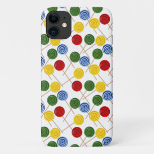 Candy pattern Lollies pattern lollipop 21 iPhone 11 Case