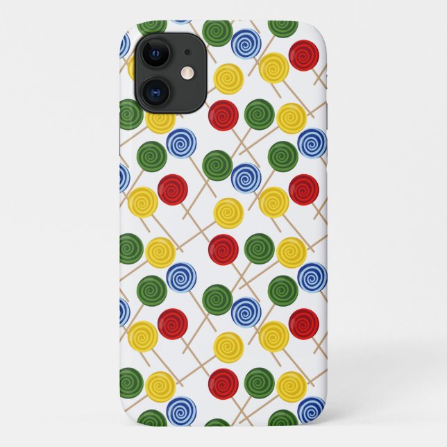 Candy pattern | Lollies pattern | lollipop 21 Case-Mate iPhone Case (Back)
