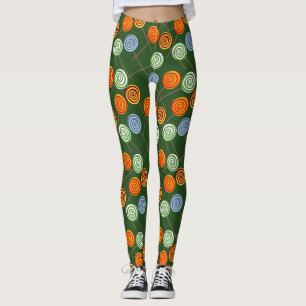 Candy pattern   Lollies pattern   lollipop 22 Leggings