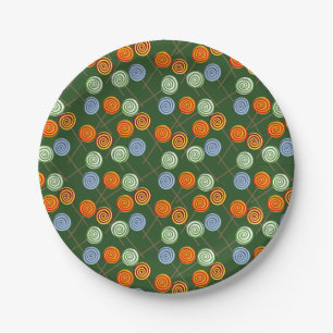 Candy pattern Lollies pattern lollipop 22 Paper Plate