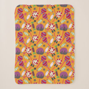Candy pattern Lollies pattern lollipop 23 Sherpa Blanket