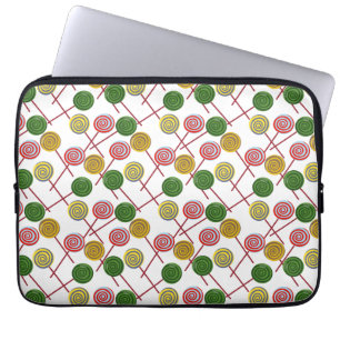 Candy pattern   Lollies pattern   lollipop 24 Laptop Sleeve