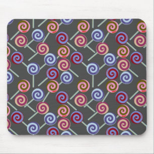 Candy pattern Lollies pattern lollipop 27 Mouse Mat